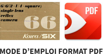 MODE D’EMPLOI FORMAT PDF